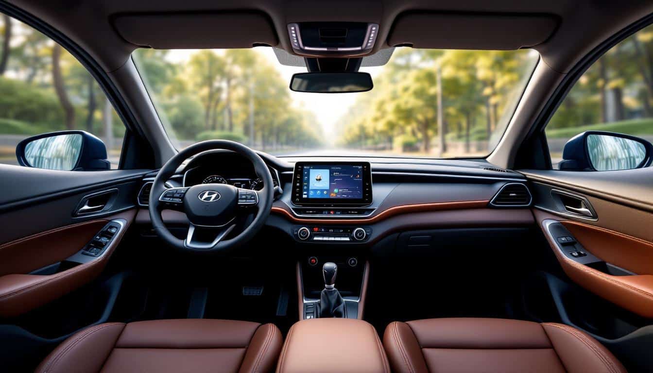 découvrez l'intérieur de la hyundai i20 : un design moderne, un confort optimal et des technologies embarquées pour une expérience de conduite exceptionnelle.