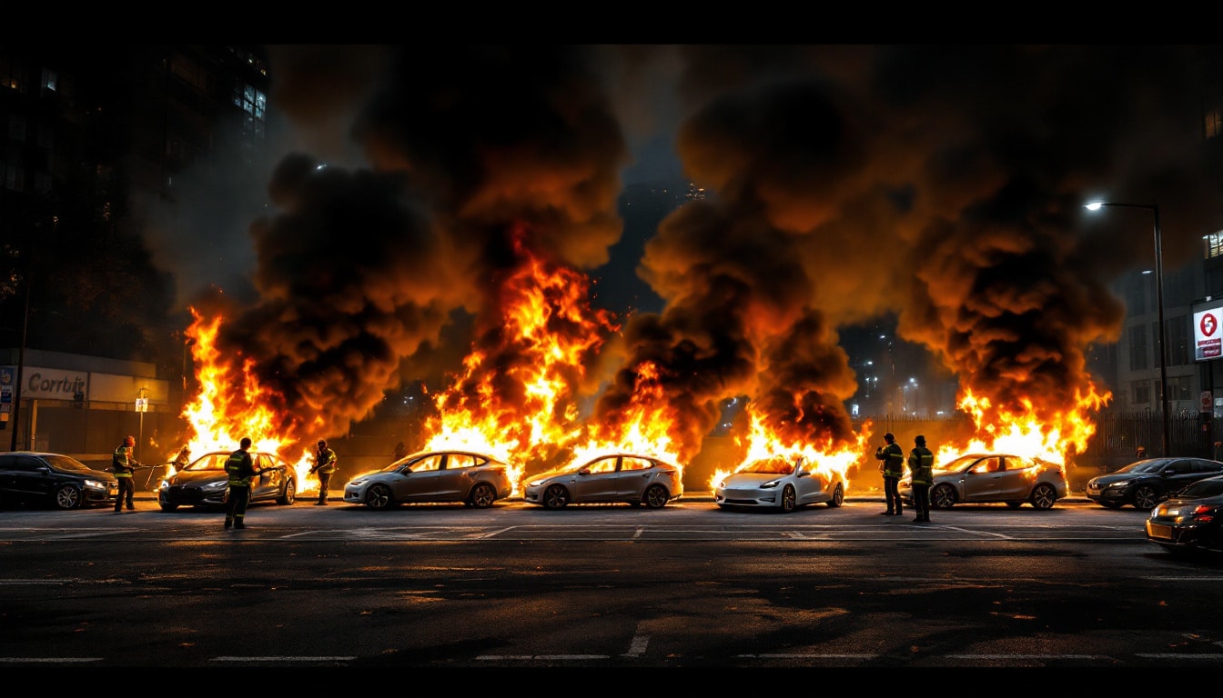 découvrez les faits réels et les risques associés aux incendies de voitures électriques, en les comparant avec ceux des véhicules traditionnels pour mieux comprendre leur sécurité.