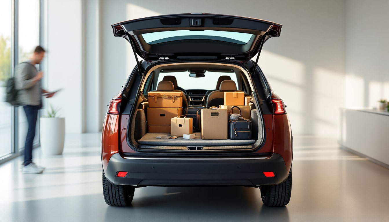 découvrez les dimensions du coffre de la peugeot 3008, son volume de chargement et sa capacité pour optimiser le transport de vos affaires en toute simplicité.