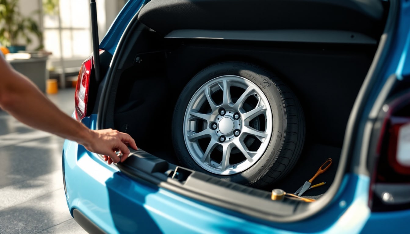 découvrez où se trouve la roue de secours de votre twingo 3, ses dimensions exactes et des conseils pratiques pour une utilisation optimale en cas de besoin.