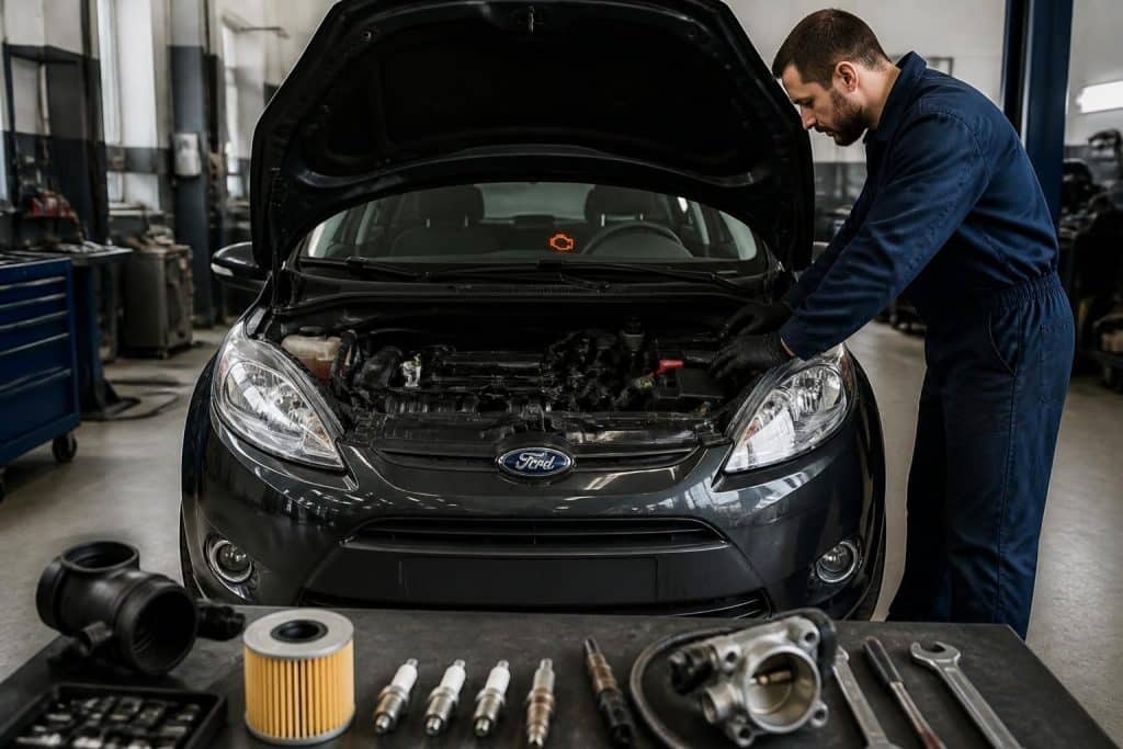 découvrez les causes principales du voyant moteur orange sur votre ford fiesta et trouvez des solutions rapides pour résoudre ce problème et éviter des pannes coûteuses.